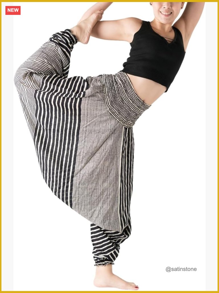 Harem Pants - Jumpsuit 2-In-1 Boho Hippie Yoga Pants